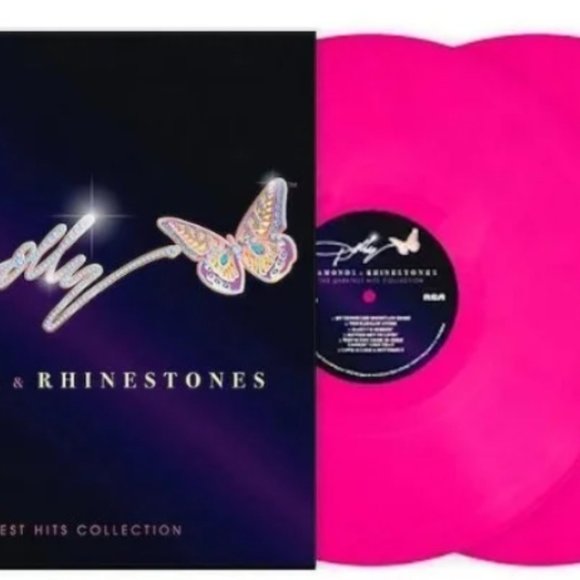 Dolly Parton Diamonds & Rhinestones 2-LP ~ Exclusive Colored Vinyl ~ New/Sealed! - Picture 1 of 2